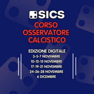 Corso Osservatore Calcistico