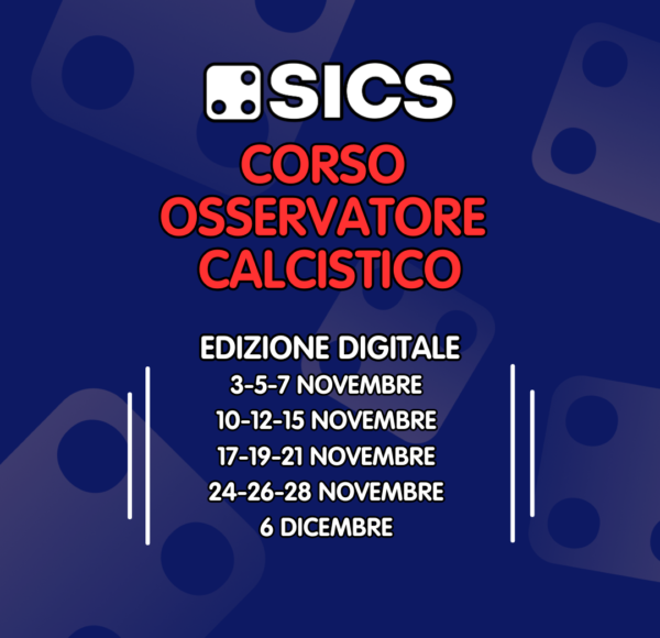 Corso Osservatore Calcistico