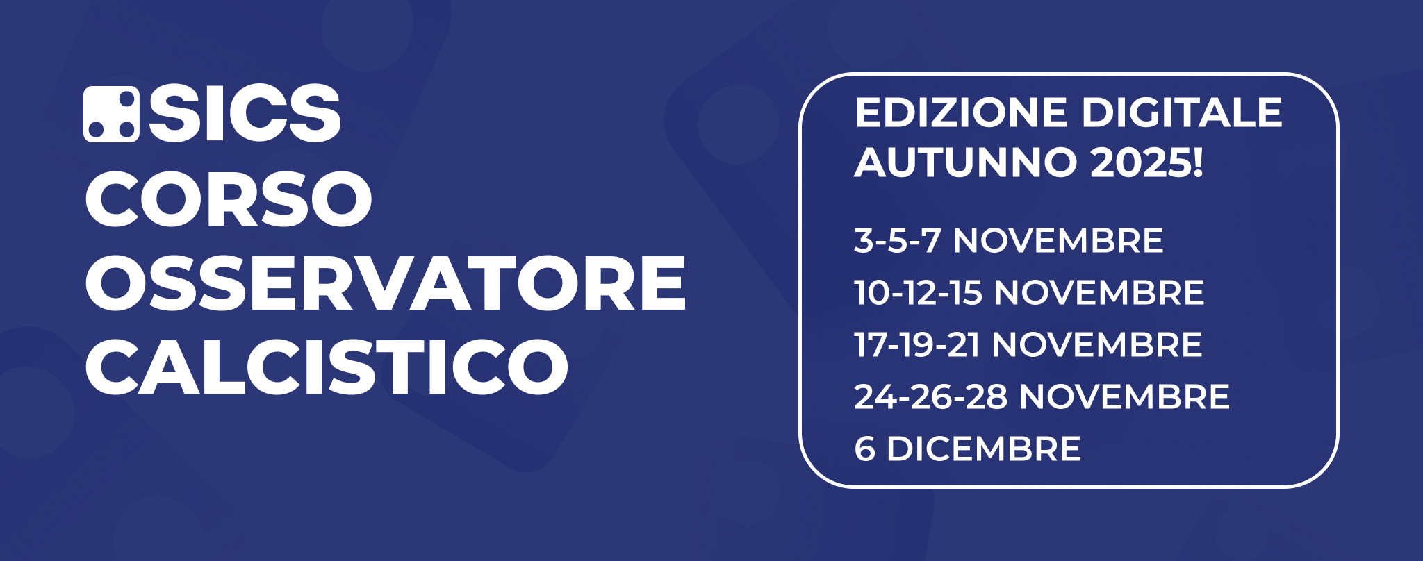 Corso Osservatore Calcistico 2